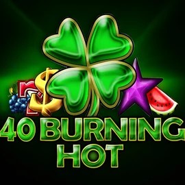 40 Burning Hot game by Amusnet Interactive – logo hosted on Rodeo Casino