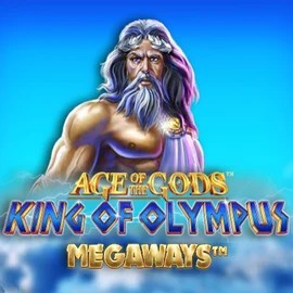 Age Of The Gods: King of Olympus Megaways by Origins, showcased at rodeo-slots.com – game logo