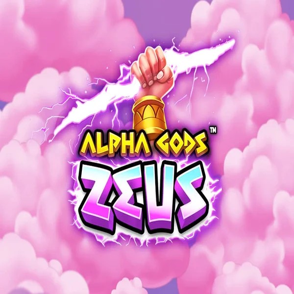 Slots logo of Alpha Gods Zeus from PearFiction Studios at Rodeo Casino
