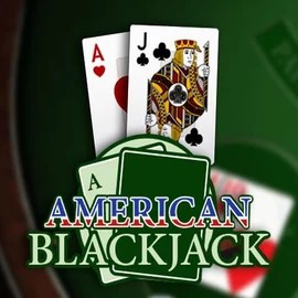 American Blackjack logo – Table Games by Habanero at Rodeo Casino