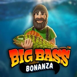 Big Bass Bonanza slot logo by Pragmatic Play at Rodeo Casino