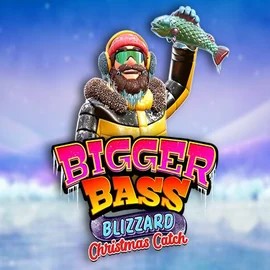Slots logo of Bigger Bass Blizzard Christmas Catch from Pragmatic Play at Rodeo Casino