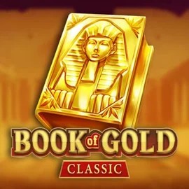 Book of Gold Classic slot visual from Playson available on rodeo-slots.com
