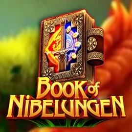 Book of Nibelungen online game logo by Swintt on rodeo-slots.com