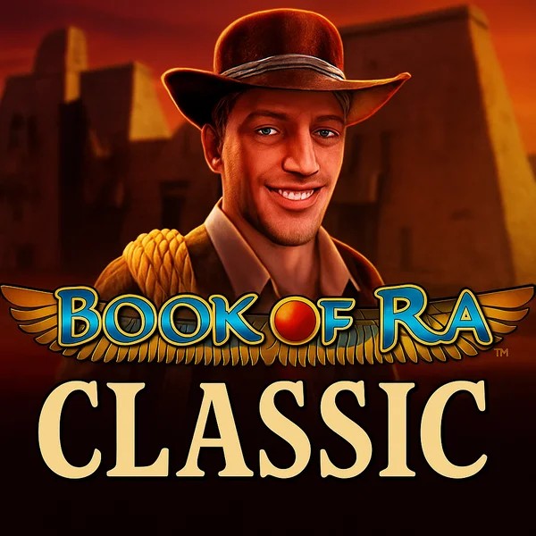 Enjoy Book of Ra Classic by Novomatic – logo hosted on rodeo-slots.com
