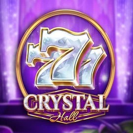 Crystal Hall slot logo by Play'n GO at Rodeo Casino