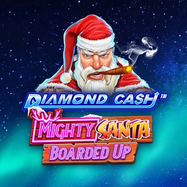 Diamond Cash Mighty Santa Boarded Up – slot by Greentube, featured at rodeo-slots.com