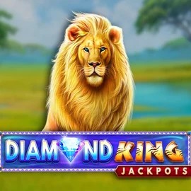 Diamond King Jackpots slot icon by SpinPlay Games, available at Rodeo Casino