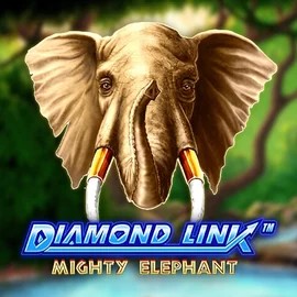 Diamond Link Mighty Elephant logo by Novomatic at Rodeo Casino
