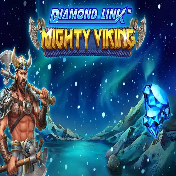 Diamond Link Mighty Viking slot icon by Greentube, available at Rodeo Casino