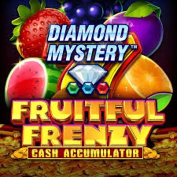 Diamond Mystery Fruitful Frenzy Cash Accumulator online game logo by Greentube on rodeo-slots.com
