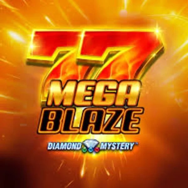 Diamond Mystery Mega Blaze by Greentube, showcased at rodeo-slots.com – game logo