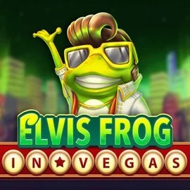 Elvis Frog In Vegas slot logo by BGAMING at Rodeo Casino