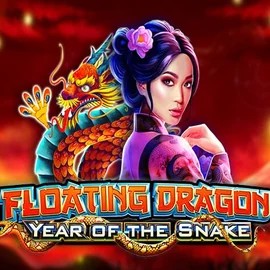 Floating Dragon Year of the Snake game by Pragmatic Play – logo hosted on Rodeo Casino