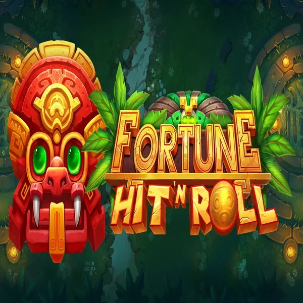 Fortune Hit'n Roll online game logo by Pragmatic Play on rodeo-slots.com