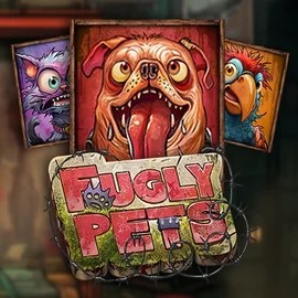 Fugly Pets by Stakelogic, showcased at rodeo-slots.com – game logo