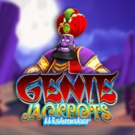 Genie Jackpots Wishmaker slot logo by Blueprint Gaming at Rodeo Casino
