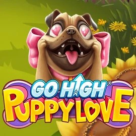 Go High Puppy Love casino game by RubyPlay – featured logo at Rodeo Casino