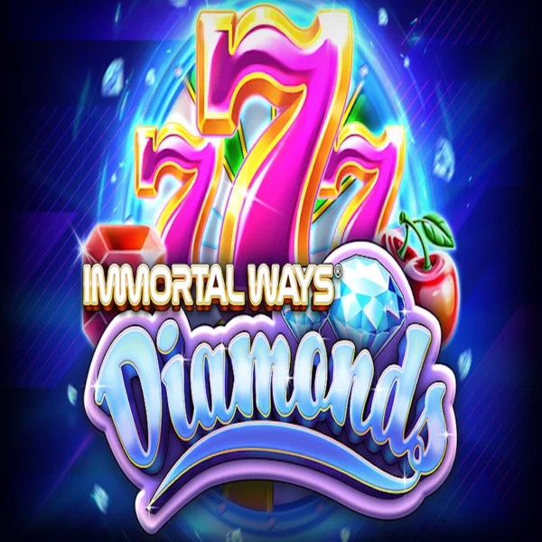 Immortal Ways Diamonds by RubyPlay, showcased at rodeo-slots.com – game logo