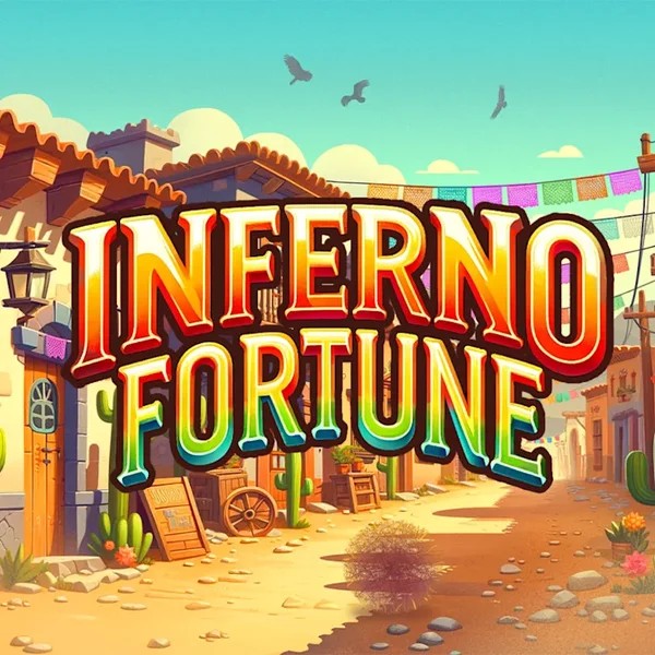 Inferno Fortune logo by Atomic Slot Lab at Rodeo Casino