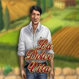 La Dolce Vita online game logo by Gamomat on rodeo-slots.com