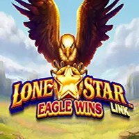Lone Star Link Eagle Wins online game logo by Novomatic on rodeo-slots.com