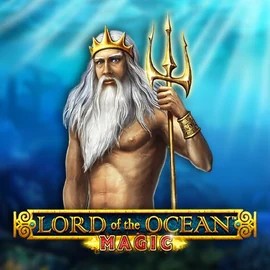 Official Slots logo: Lord Of The Ocean Magic by Novomatic at Rodeo Casino