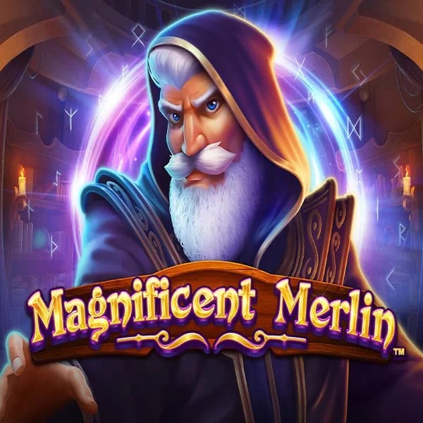 Magnificent Merlin logo – Slots by Greentube at Rodeo Casino