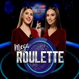 Mega Roulette logo by Pragmatic Play Rodeo Casino
