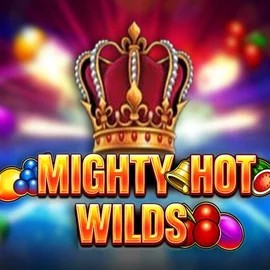 Mighty Hot Wilds by Inspired Gaming, showcased at rodeo-slots.com – game logo