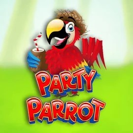 Party Parrot slot visual from Rival available on rodeo-slots.com