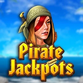 Try Pirate Jackpots slot by Belatra Games on rodeo-slots.com – logo image