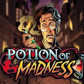 Potion of Madness slot logo by Play'n GO at Rodeo Casino