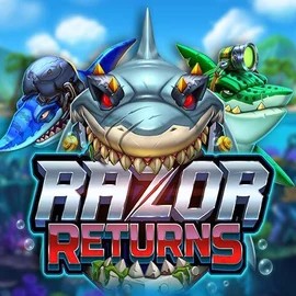 Razor Returns slot visual from Push Gaming available on rodeo-slots.com