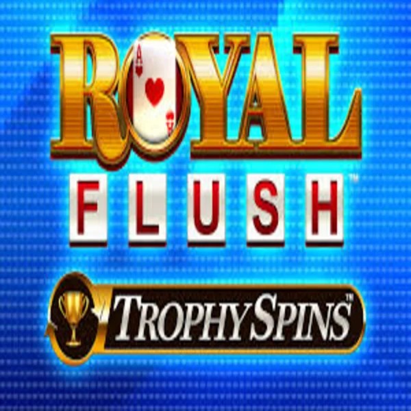 Enjoy Royal Flush Trophy Spins by Greentube – logo hosted on rodeo-slots.com