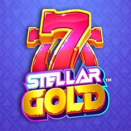 Stellar Gold logo – Slots by Snowborn Games at Rodeo Casino