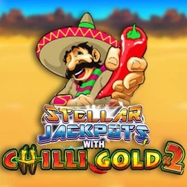 Stellar Jackpots with Chilli Gold x2 logo by Lightning Box Game at Rodeo Casino
