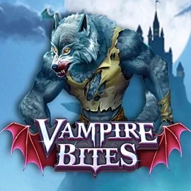 Vampire Bites slot logo by Amusnet Interactive at Rodeo Casino