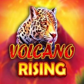 Volcano Rising by RubyPlay, showcased at rodeo-slots.com – game logo